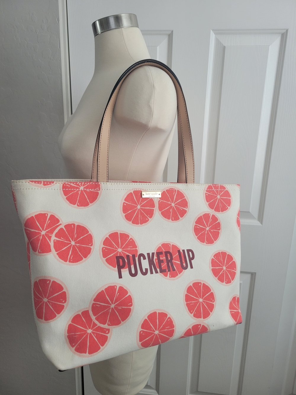 Kate Spade Grapefruit Tote